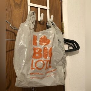 I ❤️Big Lots Plastic Shopping Bag- 122 $8 or 🦋